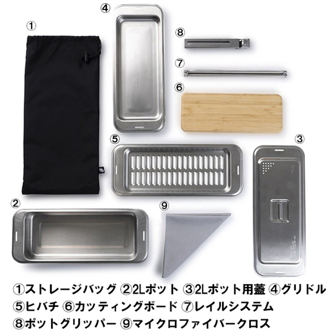 ウルフアンドグリズリー クックセット 調理器具セット 国内正規品