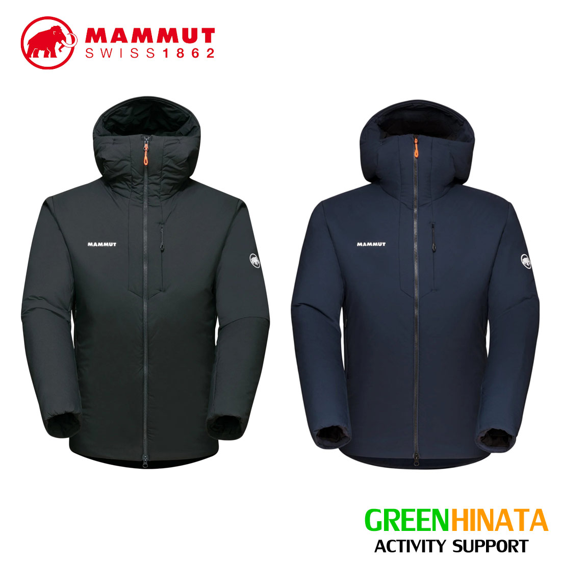 MAMMUT ライムライトインサレーションフレックスフーデットジャケット　L マムート ライム IN フレックスフーデットジャケット AF メンズ