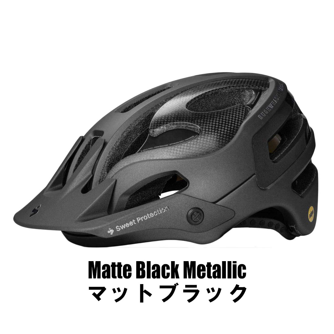 Sweet Protection ヘルメット L/XL ブラック Sweet Protection スウィートプロテクション スキーヘルメット 2025