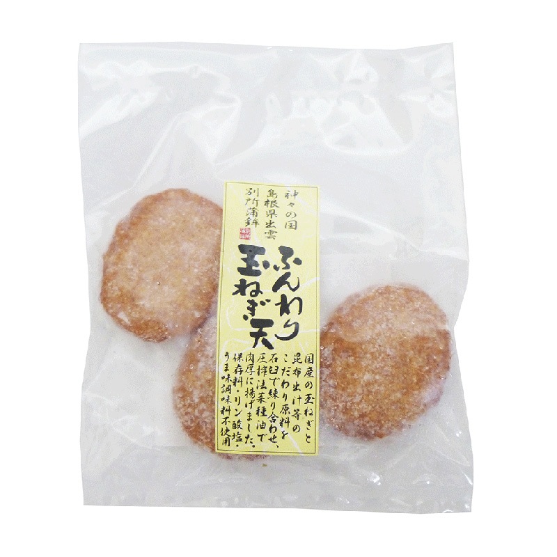 ふんわり玉ねぎ天 120g（3枚） | 冷凍,惣菜 | | GreenMarket