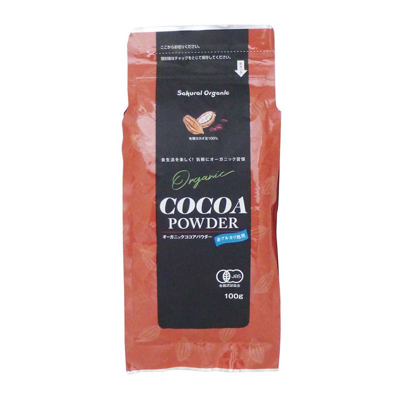 オーガニックココアパウダー無糖 100g | お茶・紅茶・コーヒー