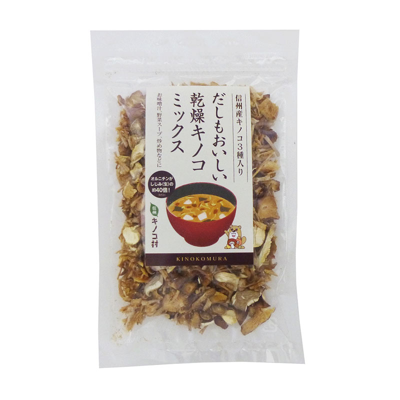 だしもおいしい乾燥キノコミックス 25g | 粉類・だし・乾物,乾物