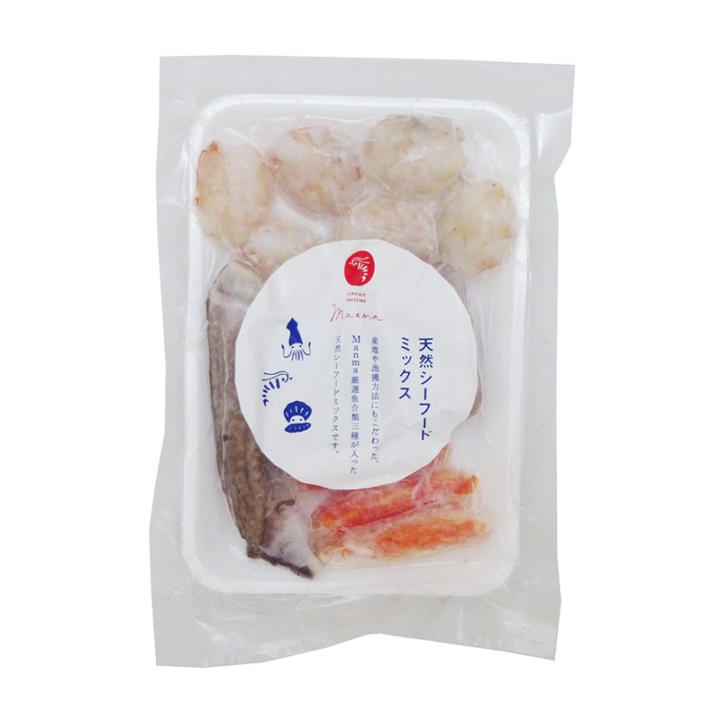 シーフード 天然シーフードミックス（カニ入り） 120g | 冷凍,魚介・海藻類