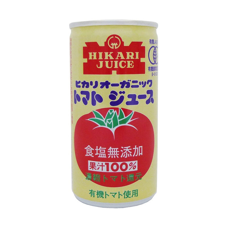 有機トマトジュース 無塩 190g | お茶・紅茶・コーヒー・飲料,缶