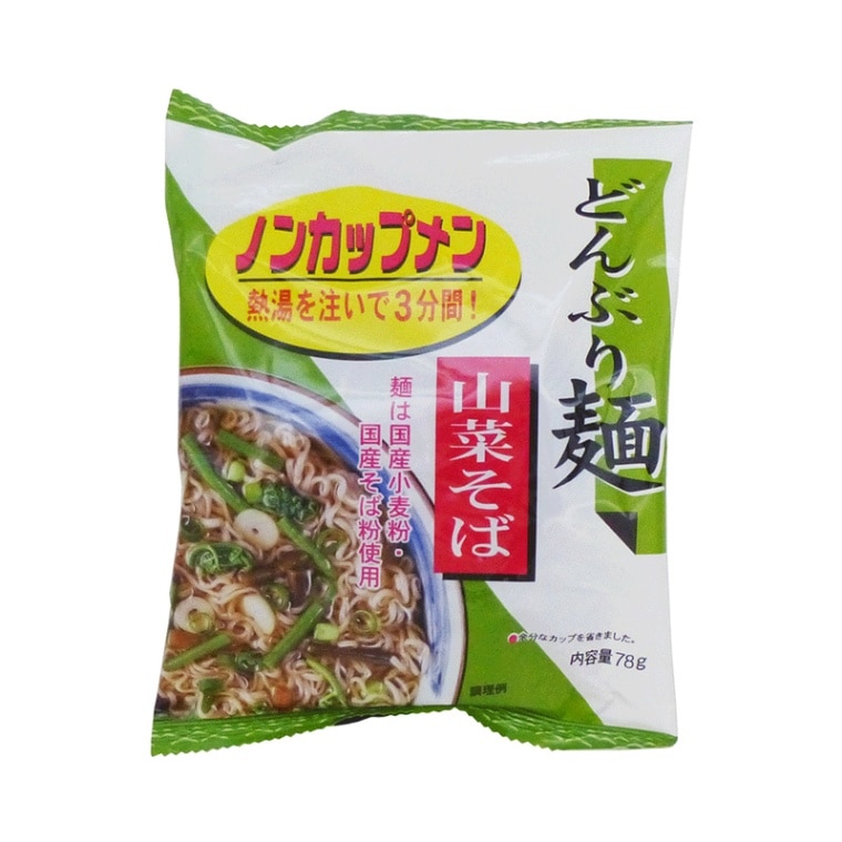 どんぶり麺 山菜そば 78g | 麺類,即席めん,その他 | | Green Market