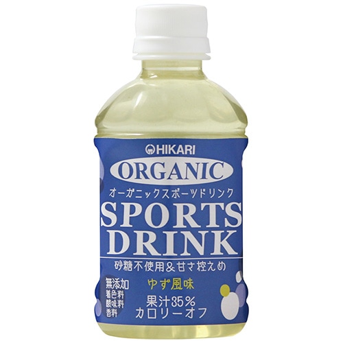 ゆほり、 楽天市場】ヒカリ オーガニックスポーツドリンク(ゆず風味