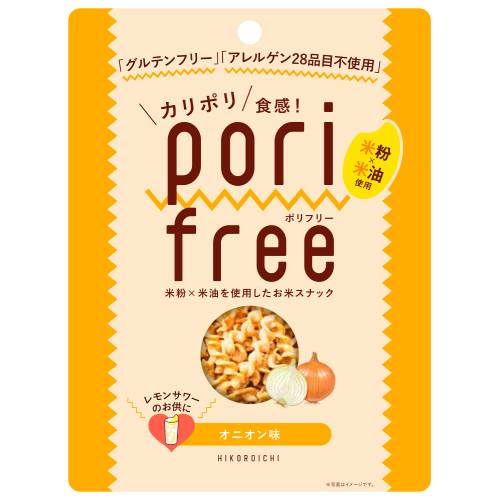 ポリフリー(お米のスナック) オニオン味 25g