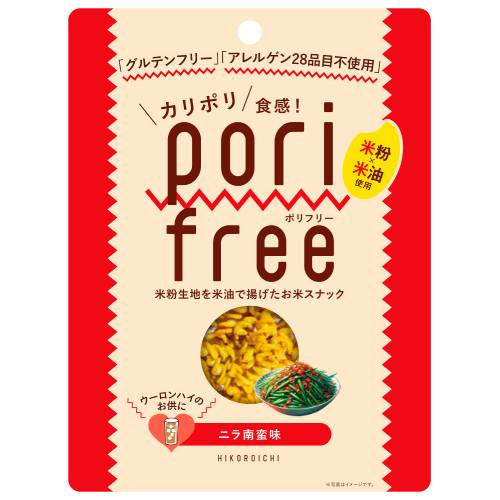 ポリフリー(お米のスナック) ニラ南蛮味 25g