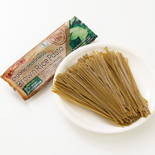 有機モロヘイヤ ライスパスタ 240g アリサン モロヘイヤ麺 ヘルシー ダイエット 野菜不足 グルテンフリー
