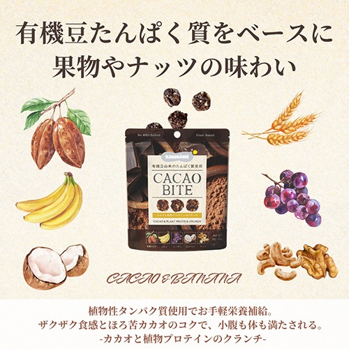 【新商品】CACAO BITE カカオと植物プロテインのクランチ 30g 東京バル KAWAIINE グルテンフリー