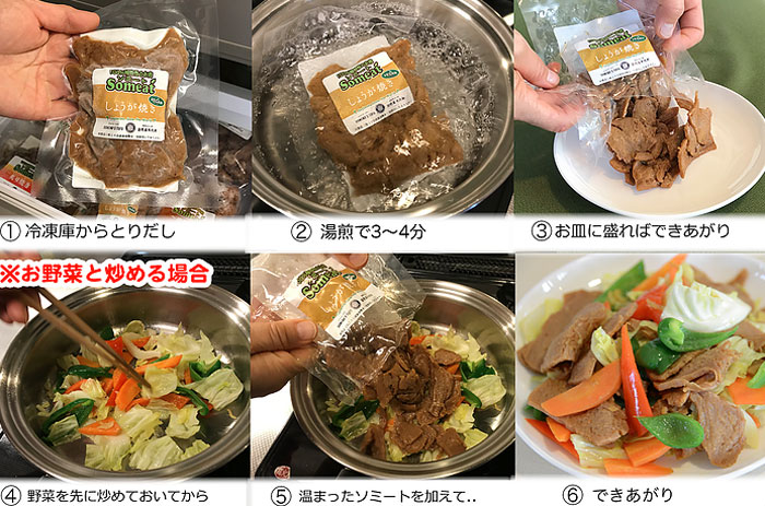 ソミート しょうが焼き Someat 100g（1～2人前）染野屋 ソイミート 大豆ミート