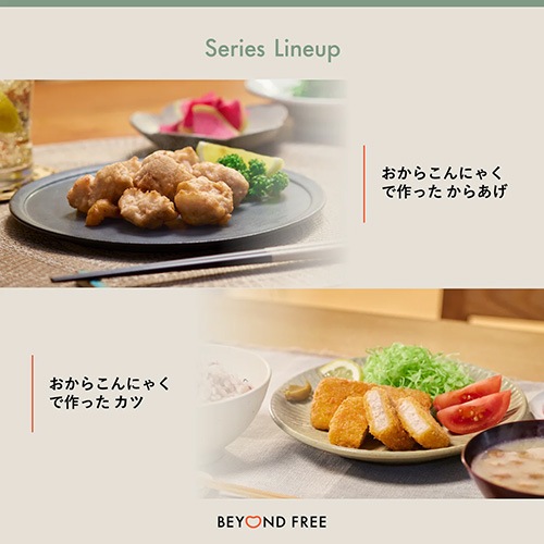 おからこんにゃくで作った からあげ 100g テーブルマーク BEYOND FREE ビヨンドフリー