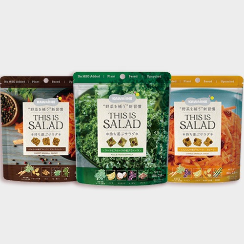 THIS IS SALAD 板グラノーラ3種セット 80g×3袋 東京バル KAWAIINE