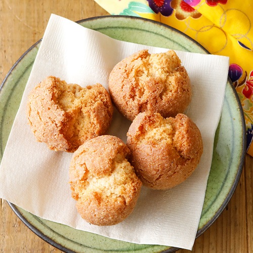 【クリアランスセール5％オフ】米粉のサーターアンダギー プレーン 4個入り グルテンフリー ヴィーガン