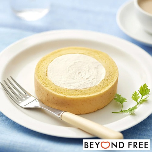 ふんわりロールケーキ 豆乳クリーム仕立て プレーン 64g（1個） テーブルマーク BEYOND FREE ビヨンドフリー 動物性原材料不使用