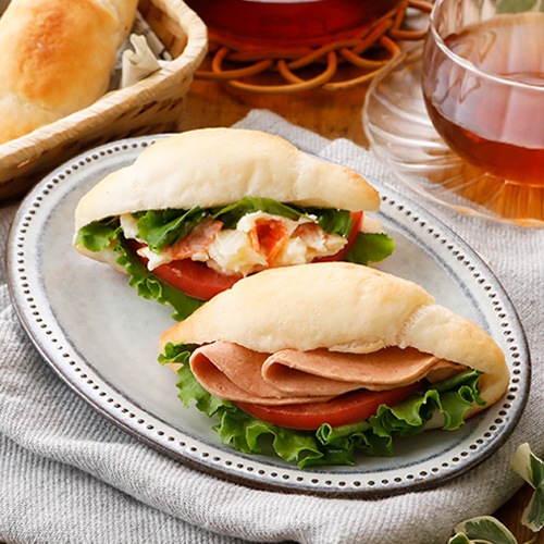 【新商品】Green 米粉のもっちり塩バターロール(4個入り) ヴィーガン対応 グルテンフリー