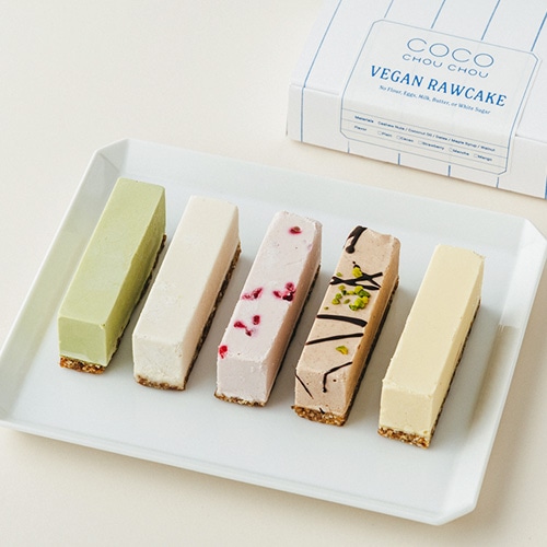 ヴィーガンローケーキ 5種セット CocoChouChou グルテンフリー