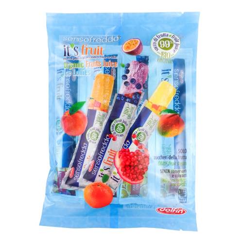 オーガニックフルーツウォーターアイスバー(ブルー) 400ml(40ml×10本)