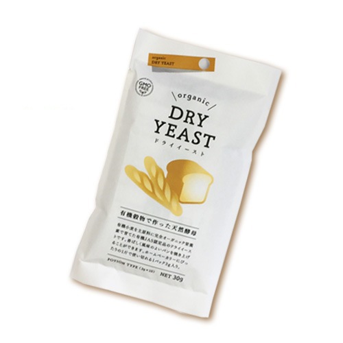 有機天然酵母（ドライイースト） 3g×10  有機ドライイースト