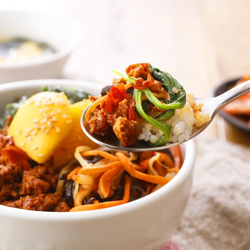 Greenデリ《ビビンバの素》190g 大豆ミートの冷凍ビビンバの素 ヴィーガン対応 五葷不使用