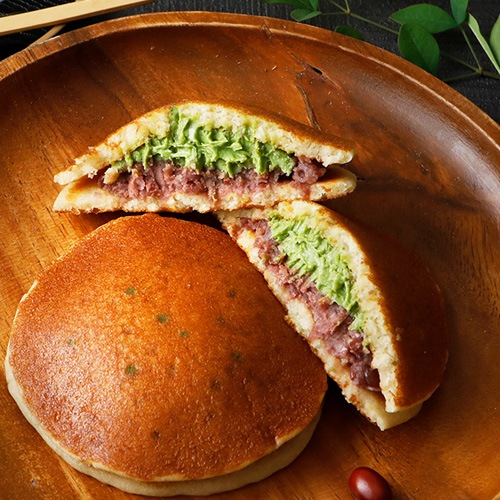 【新商品】米粉のヴィーガンどら焼き （あん抹茶クリーム） 6個セット グリーンカルチャー グルテンフリー 米粉 植物性 ギフト対応 ギフトラッピング対応商品