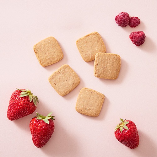 3月6日入荷！【新商品】やさしい豆乳クッキー ベリーベリー 50g げんきタウン グルテンフリー 動物性原料不使用 ヴィーガン対応 おやつ