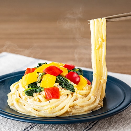 【新商品】米粉麺 たっぷり野菜のカルボナーラ風 420g テーブルマーク BEYOND FREE ビヨンドフリー 動物性原材料不使用