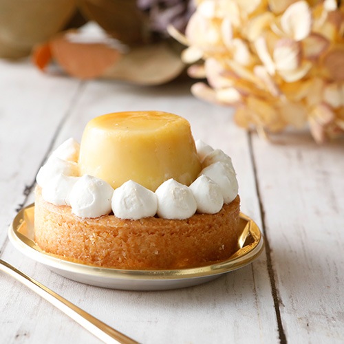 【新商品】【GreenCulture限定】ヴィーガン プリンタルト 7cm 松竹圓 ヴィーガン グルテンフリー 乳卵不使用