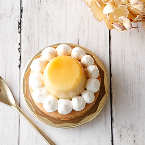 【新商品】【GreenCulture限定】ヴィーガン プリンタルト 7cm 松竹圓 ヴィーガン グルテンフリー 乳卵不使用