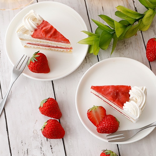 【新商品】ストロベリーショートケーキ（カット） 松竹圓 グルテンフリー ヴィーガン