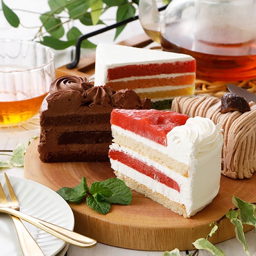 【新商品】米粉で作った植物性ケーキ 食べ比べ4種セット 松竹圓 グルテンフリー ヴィーガン アソート 夏ギフトラッピング対応商品