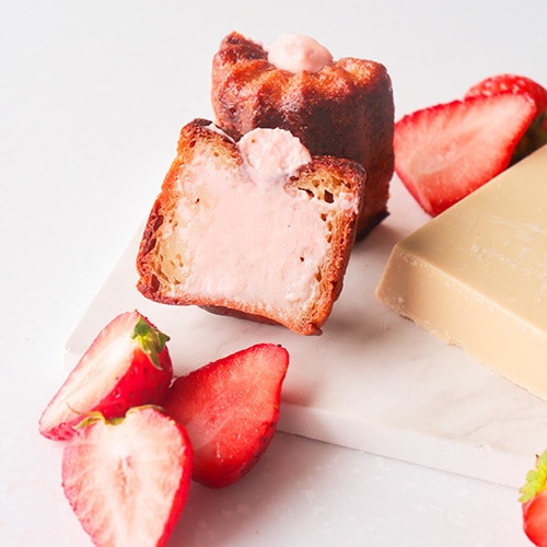 ラスト2個！【新商品】期間限定！ ヴィーガン 苺チョコカヌレ 4個入り Ripple sweets グルテンフリー