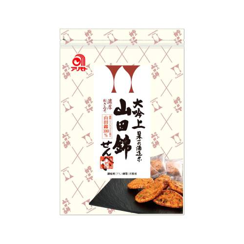 【新商品】大吟上 山田錦せんべい(濃厚ねぎみそ) 22枚（約88g）