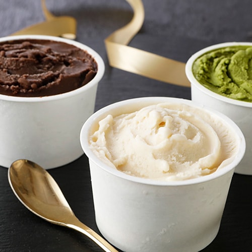 果実と米粉のヴィーガンジェラート 秋冬のおすすめセット 100ml×3個 ヴィーガン ビーガン ベジタリアン スイーツ アイス グルテンフリー