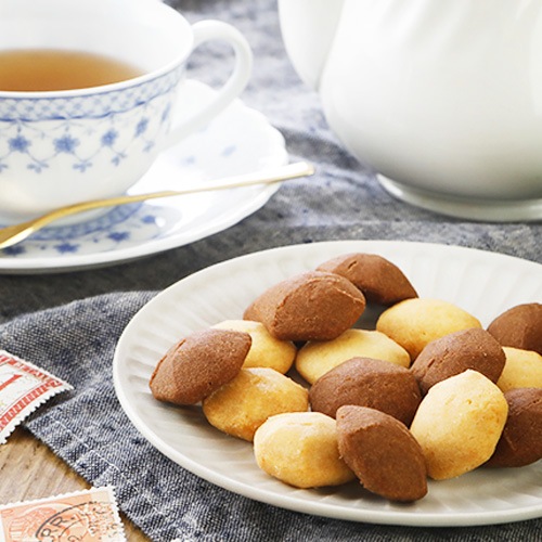 おからのクッキー プレーン＆チョコ 8個×2袋 メロディアン グルテン