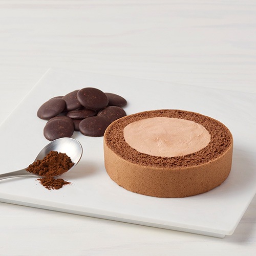 【新商品】ふんわりロールケーキ豆乳クリーム仕立て チョコ 74g（1個） テーブルマーク BEYOND FREE ビヨンドフリー 小麦・動物性原材料不使用