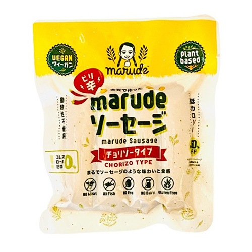 marudeソーセージ チョリソータイプ 120g （30g×4本） テラフーズ