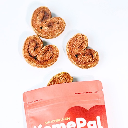 【新商品お試しキャンペーン・5%OFF!】KOMEPAL 米パル チョコ(4枚入り) 松竹圓 グルテンフリー ヴィーガン 乳不使用 卵不使用 お菓子 コメパル