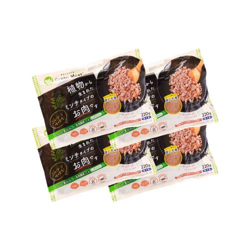 本州送料無料！Green Meat （グリーンミート） 220g×4パック グリーンカルチャー 代替肉 植物肉 ヴィーガン ベジタリアン