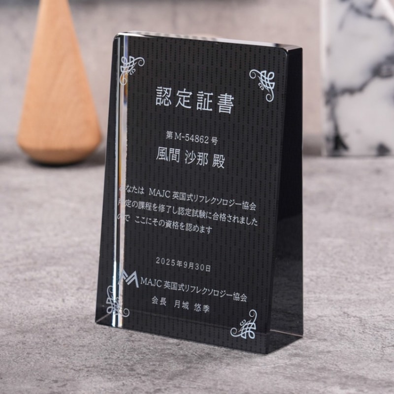 Blackクリスタル盾DPB-17