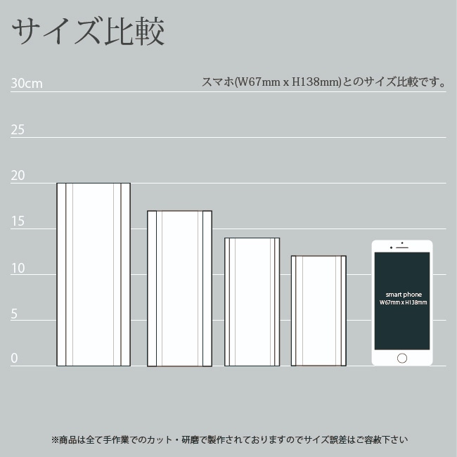 クリスタル位牌KH-12UVS(大理石) 追加画像
