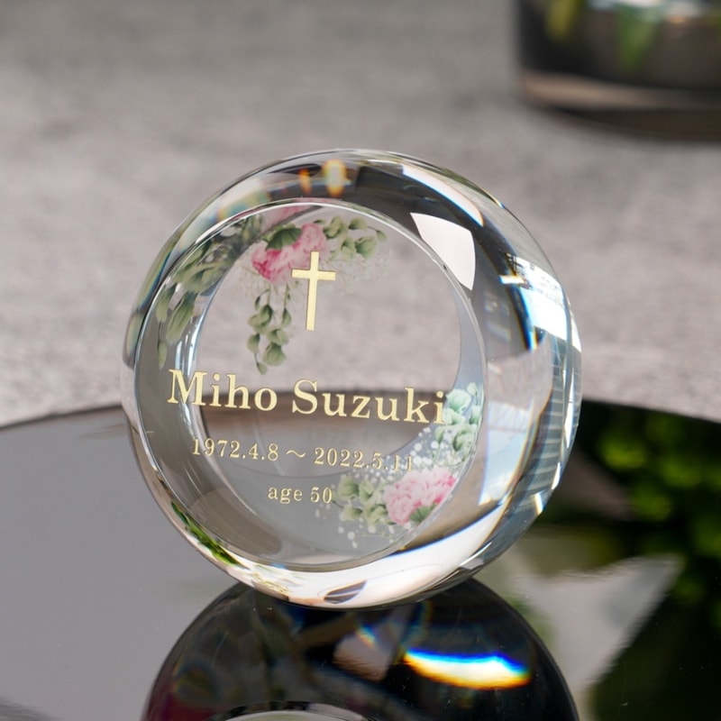 クリスタル位牌KH-27UVS（なごみ）