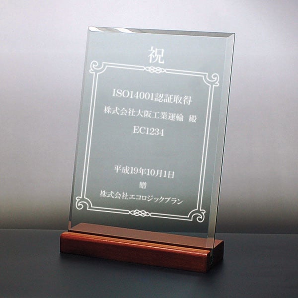 ソーダガラス盾（DSP-2） 追加画像