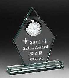 ソーダガラス時計DT-20