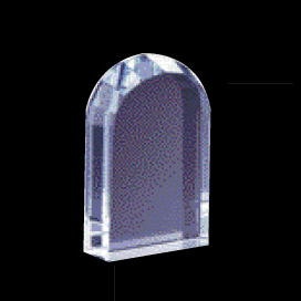 クリスタルペーパウエイトPC-211（アーチ）