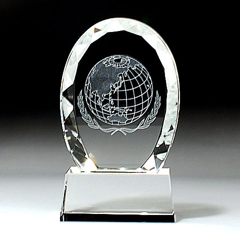クリスタルスポーツトロフィー・地球