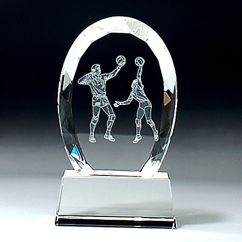 クリスタルスポーツトロフィー・バレーボール