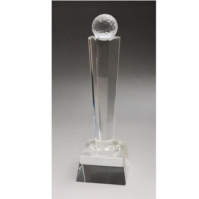 クリスタルスポーツボールトロフィーCT0010
