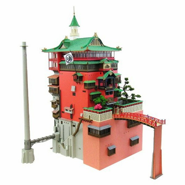 千と千尋の神隠し 油屋(1/150サイズ) みにちゅあーとキットMK07-10 千と千尋の神隠し みにちゅあーとキット【油屋】(1/150サイズ