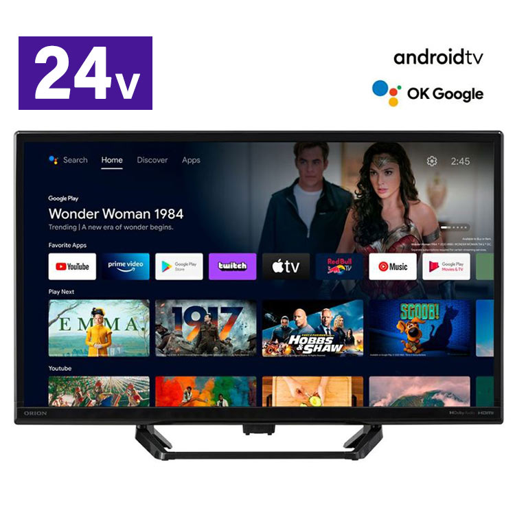 チューナーレスTV 24V型 チューナーレス スマートテレビ 24型 HD LED液晶 ORION ドウシシャ スマートディスプレイ オリオン SLHD241 モニターテレビ 一人暮らし 家電 液晶モ